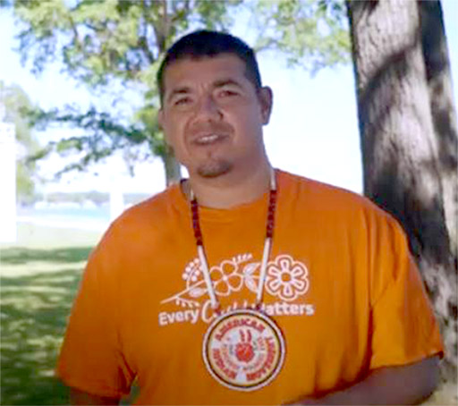 Portrait of Speaker Biindigaygizhig, Chippewas of the Thames First Nation