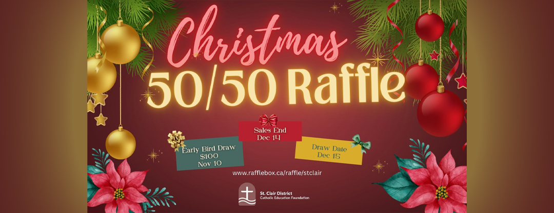 50/50 Christmas Raffle