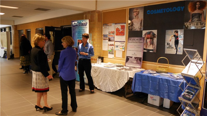 Booth at Open House