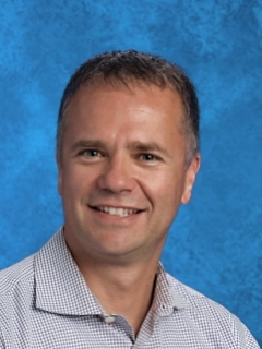 A picture of Chris Kehoei, principal of St. Patrick's Catholic High Shcool.