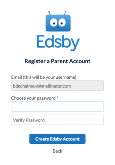 Register a Parent Account (2)